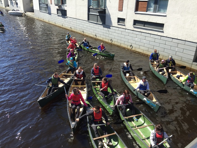 Melontaa Kaupungin edustalla